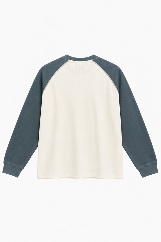 PETROL WAFFLE LONGSLEEVE · espalda (digital)