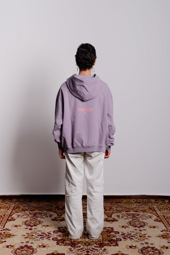 PURPLE SOCIETY HOODIE - Esenzia