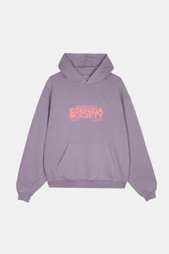 Sweat à capuche pour la société violette