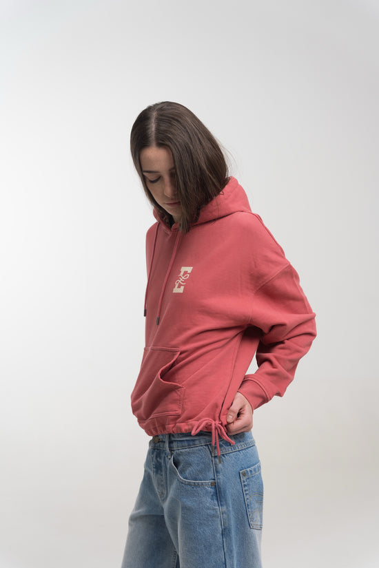 ROSE POLKA HOODIE