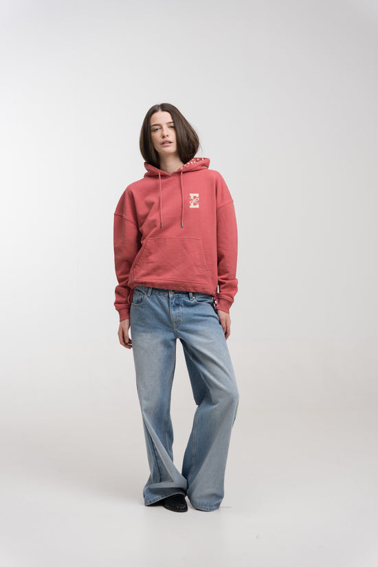 ROSE POLKA HOODIE