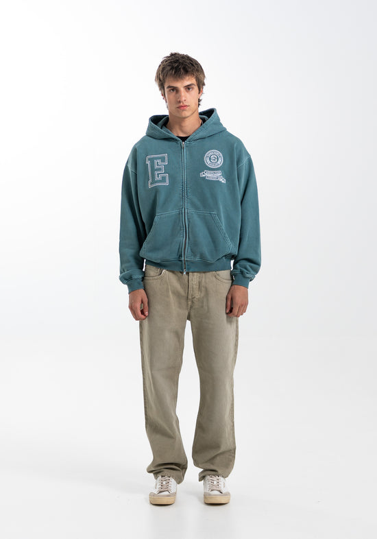 TURQUOISE PATH ZIPPER