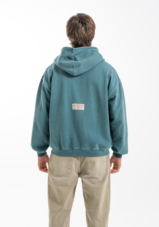 TURQUOISE PATH ZIPPER