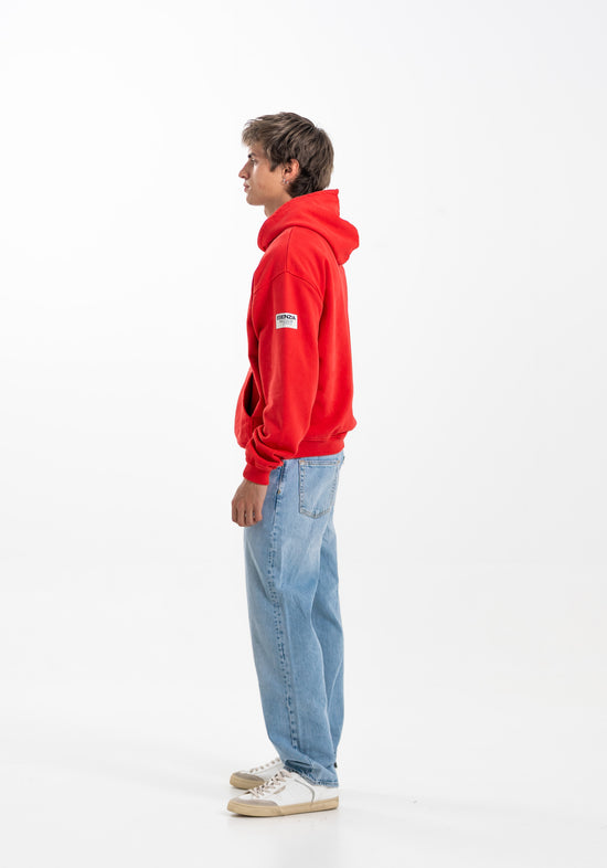 SCARLET CHEST HOODIE