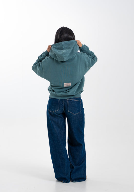 TURQUOISE PATH ZIPPER