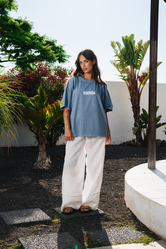 BLUE TEGUISE TEE