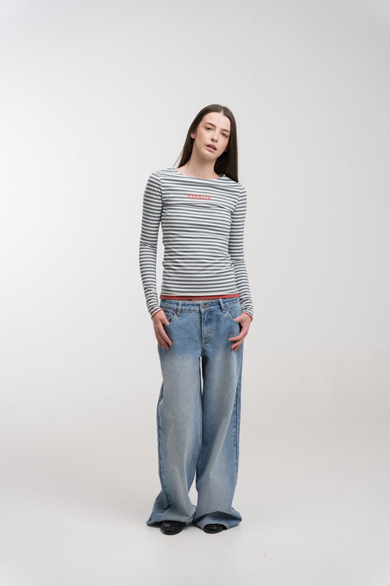 TEAL BRETON LONGSLEEVE