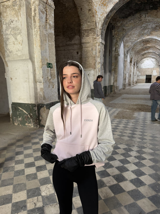 BLUSH CAMPUS HOODIE · The Shift (orgánico 2)