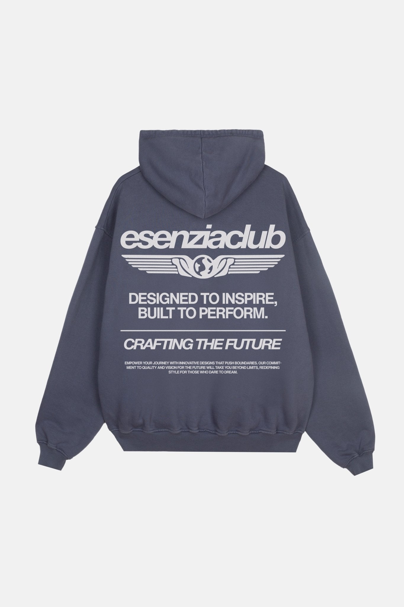 TIRE GREY RUSH HOODIE – Esenzia
