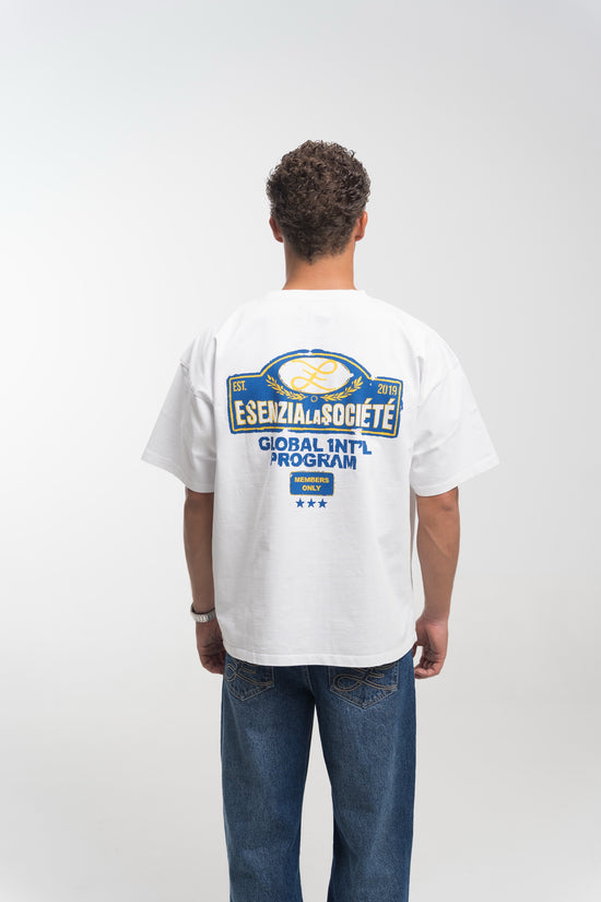 WHITE EMBASSY TEE