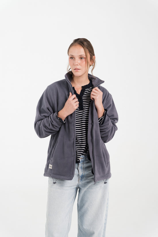 LEAD GREY CITY FLEECE