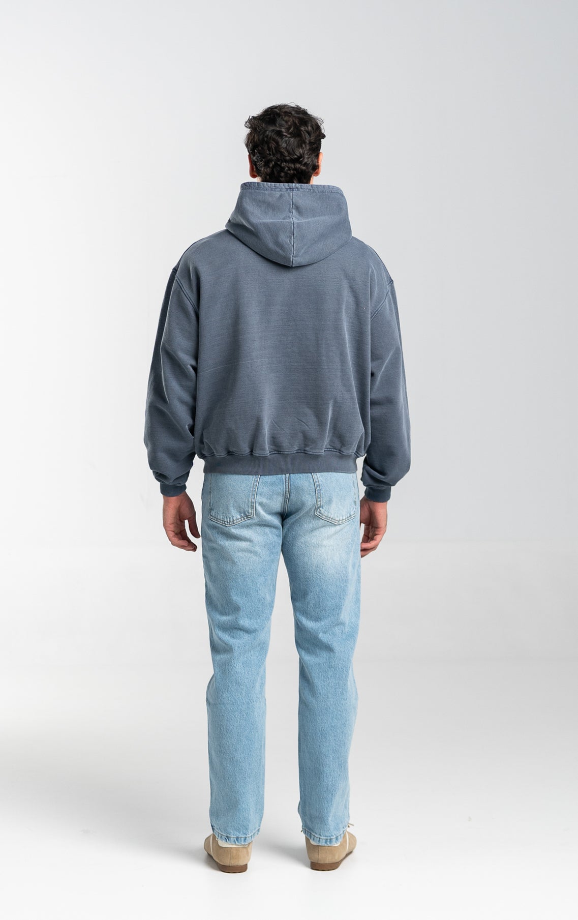 DARK BLUE UNIVERSITY HOODIE