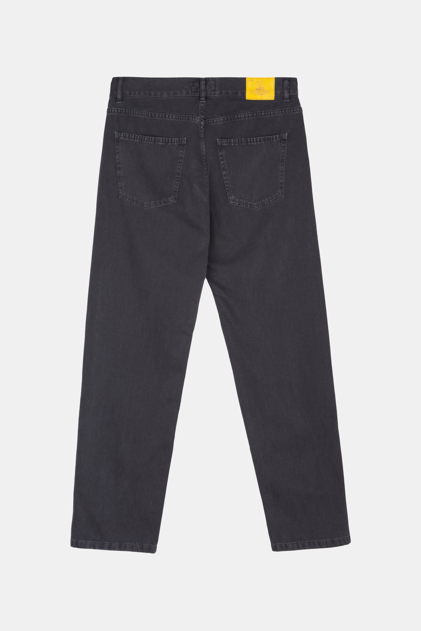 DENIM STRAIGHT PANTS NAVY