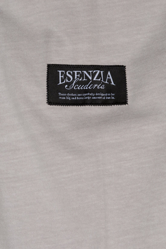 LIGHT GREY LONGSLEEVE POLO