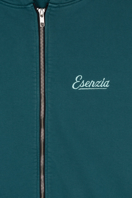 EMERALD GREEN CLUB ZIPPER