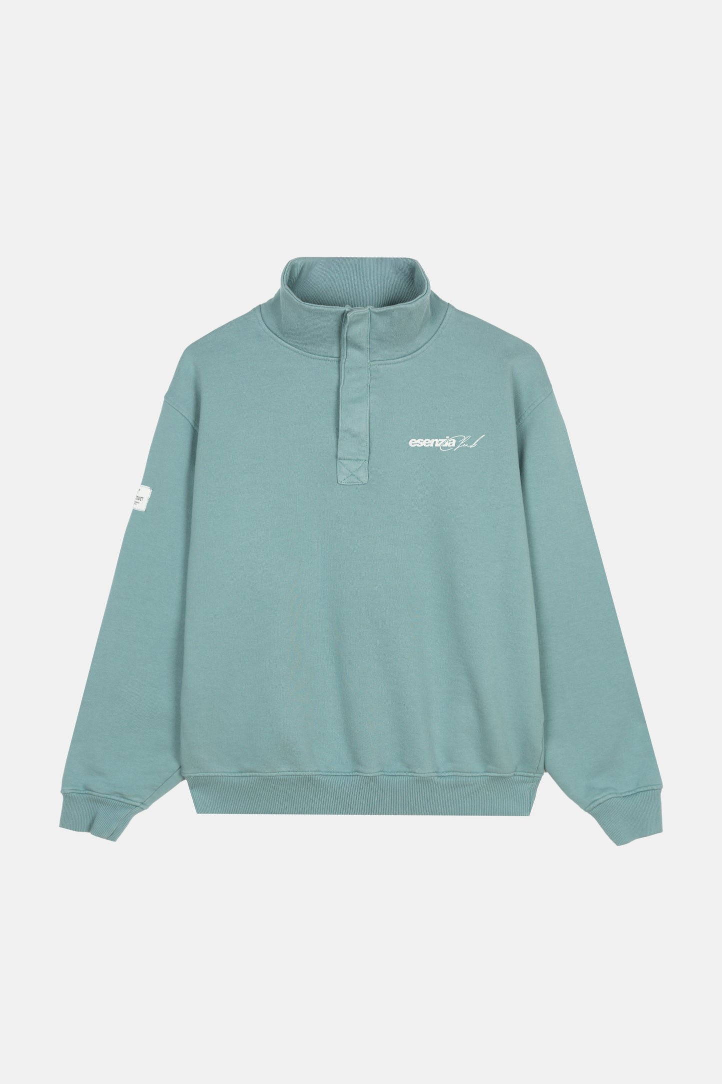 SKY BLUE CITY HALF-ZIP