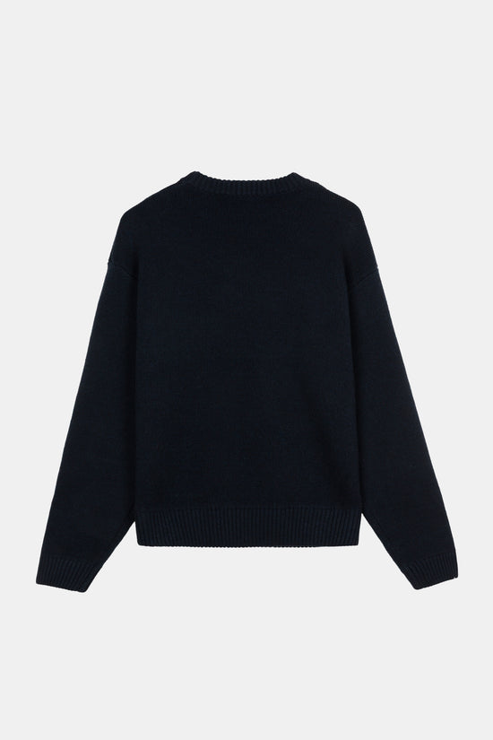 MIDNIGHT ICONIC KNIT SWEATER
