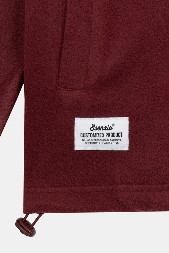 POLAR CLÁSICO 1/4 BURDEOS