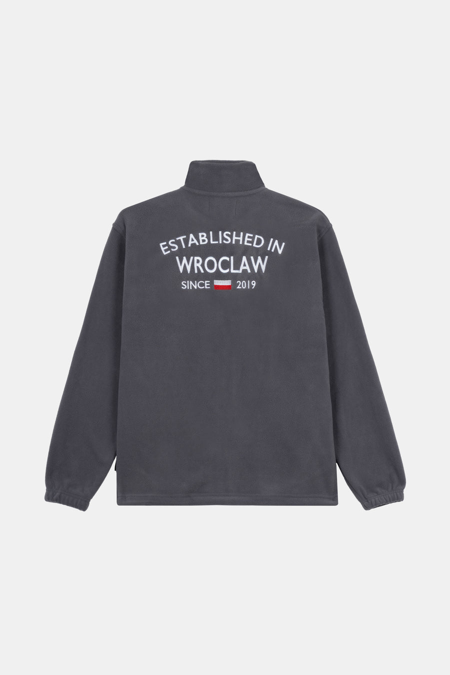 LEAD GREY CITY 1/4 ZIP FLEECE