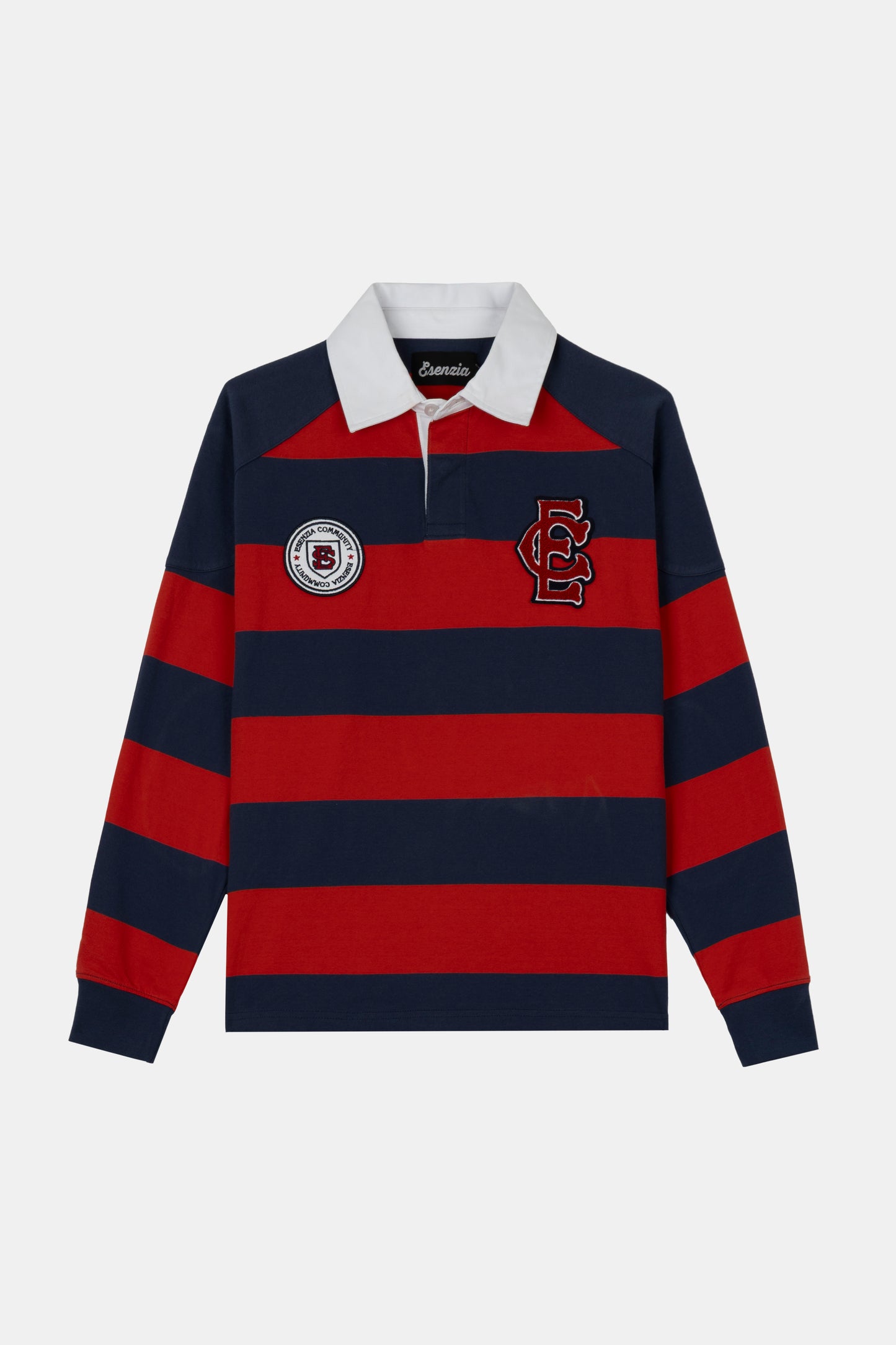 RED STRIPED POLO