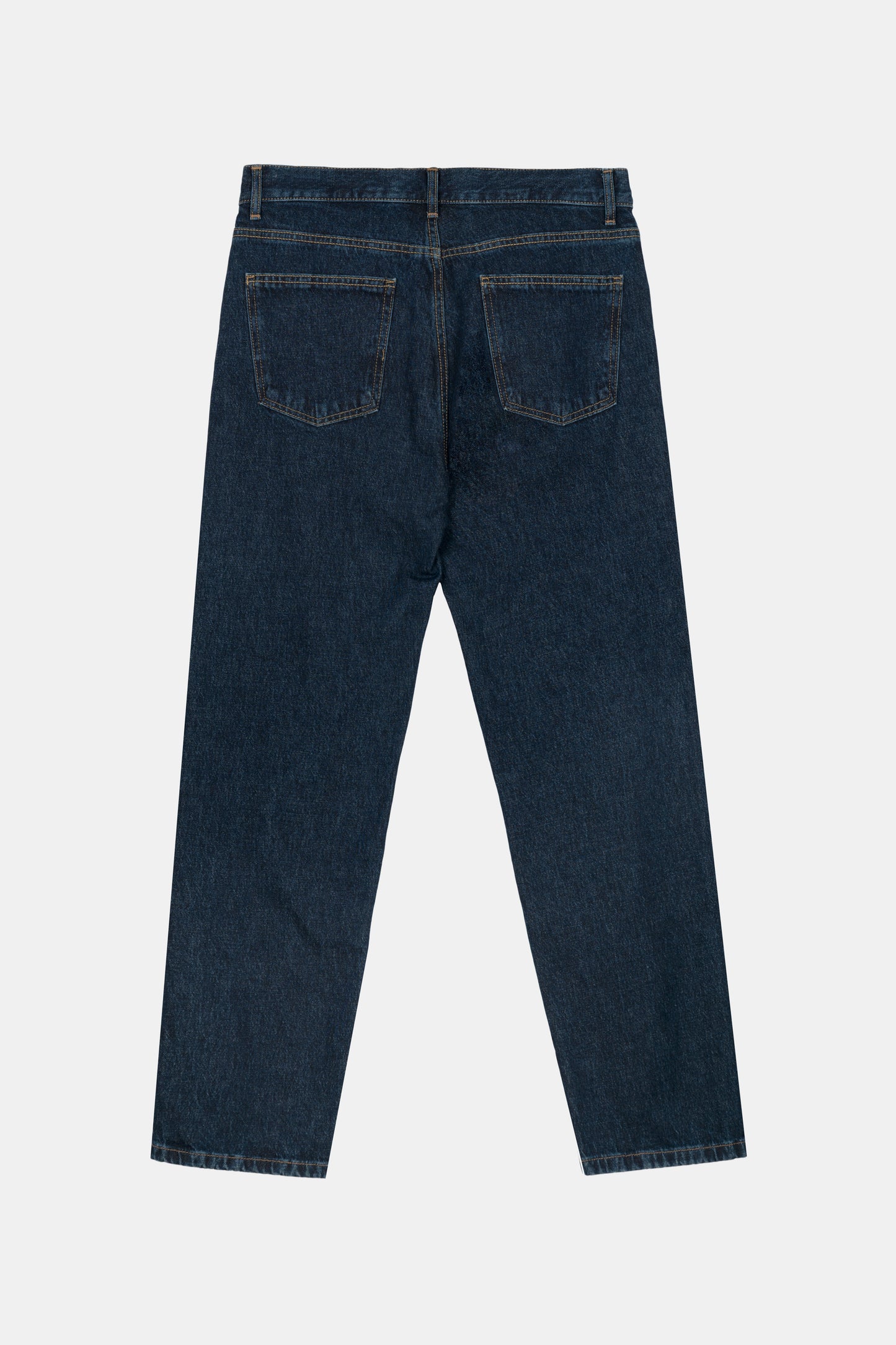 DENIM STRAIGHT PANTS BLUE
