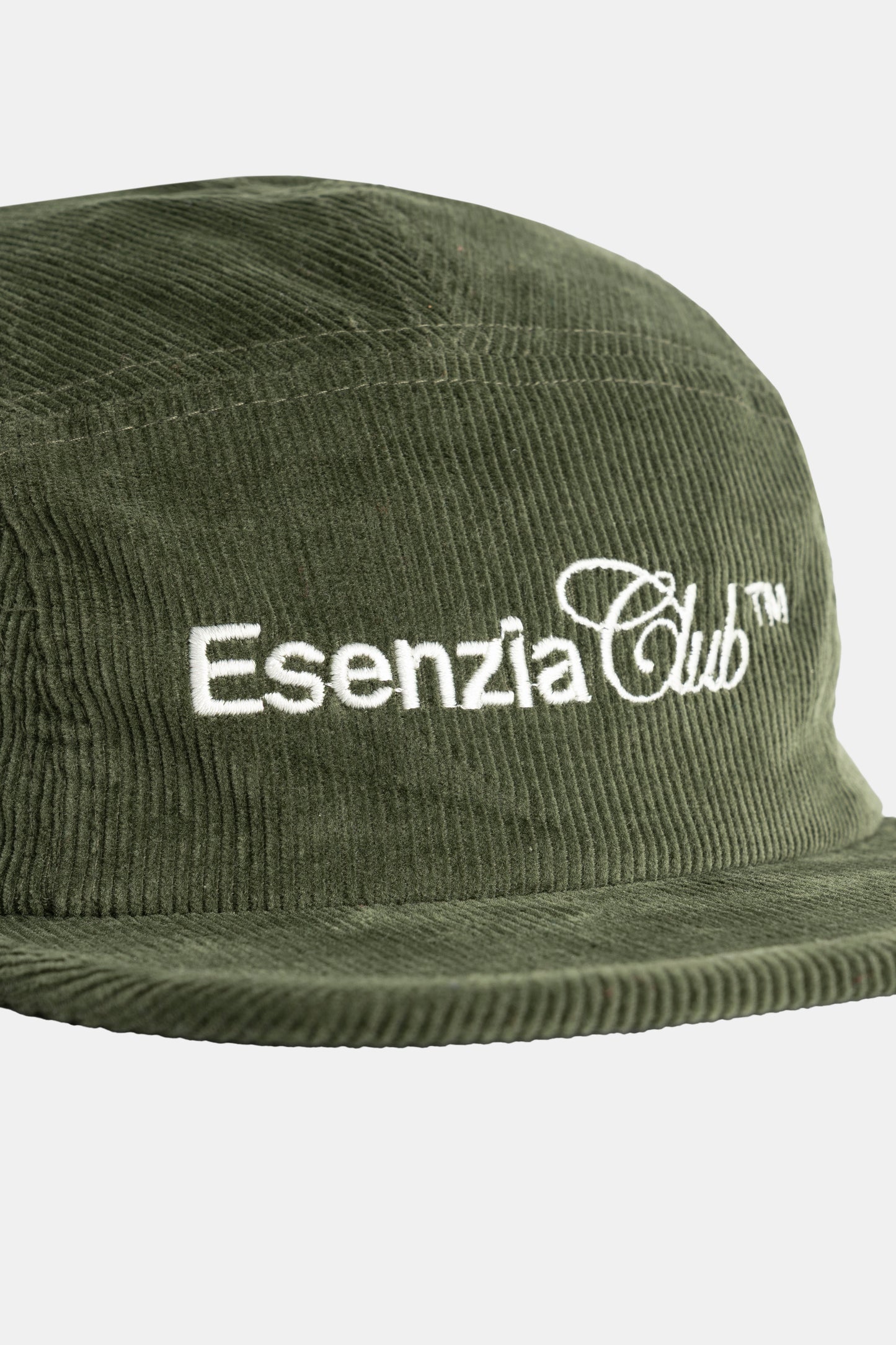 GREEN CORDUROY CAP