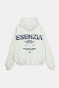 GREY FABRIC HOODIE