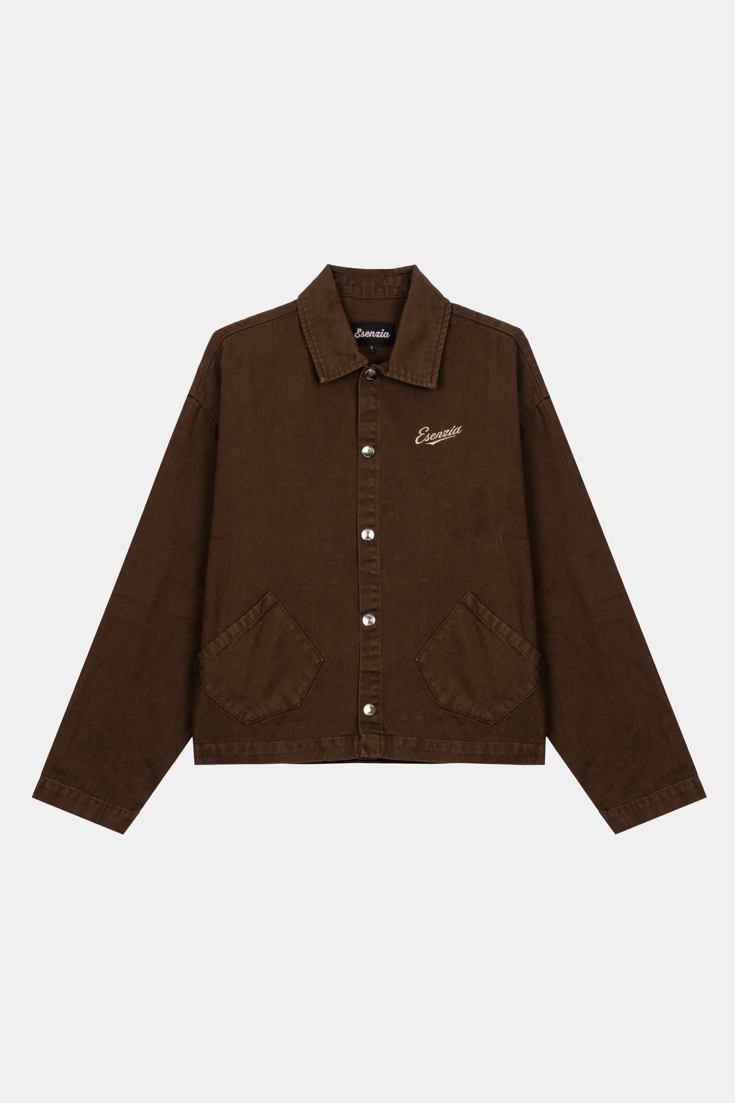 BROWN ESSENTIAL JACKET