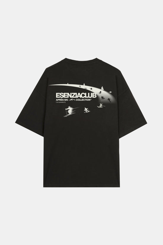 BLACK SNOW TEE