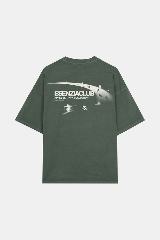 GREEN SNOW TEE