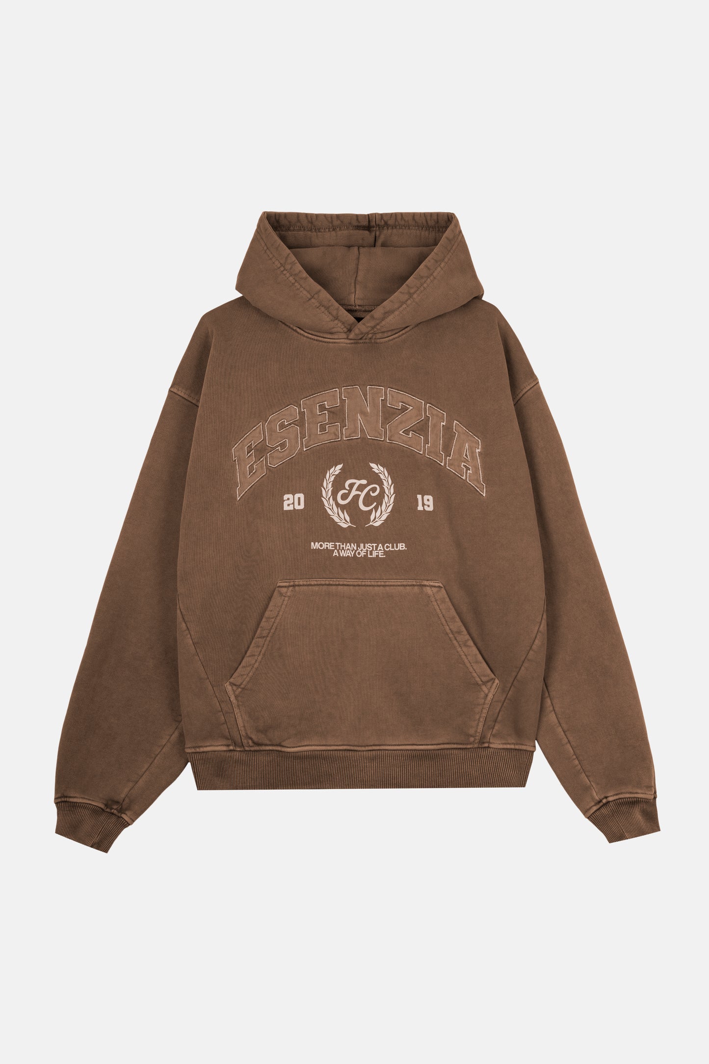 BROWN LAUREL HOODIE