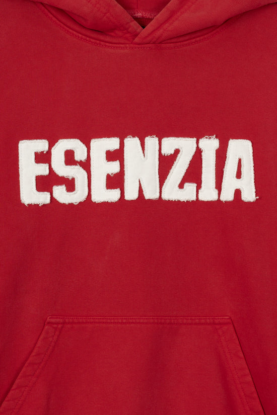 SCARLET CHEST HOODIE