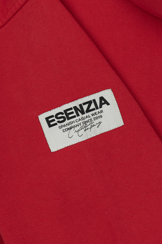 SCARLET CHEST HOODIE