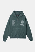 TURQUOISE PATH ZIPPER