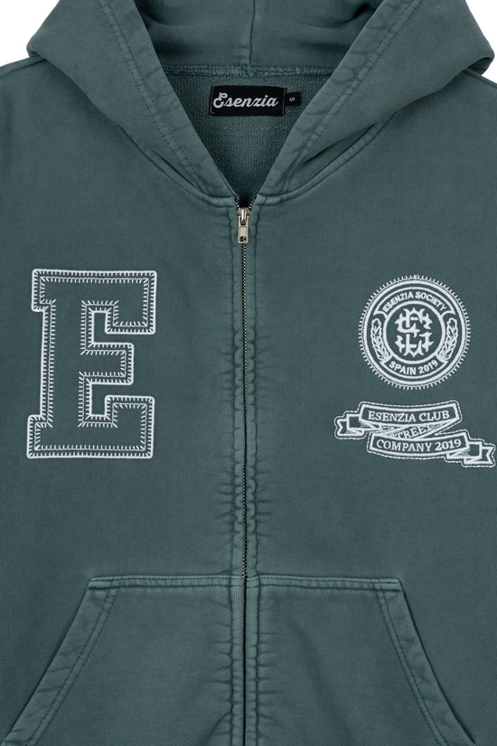 TURQUOISE PATH ZIPPER