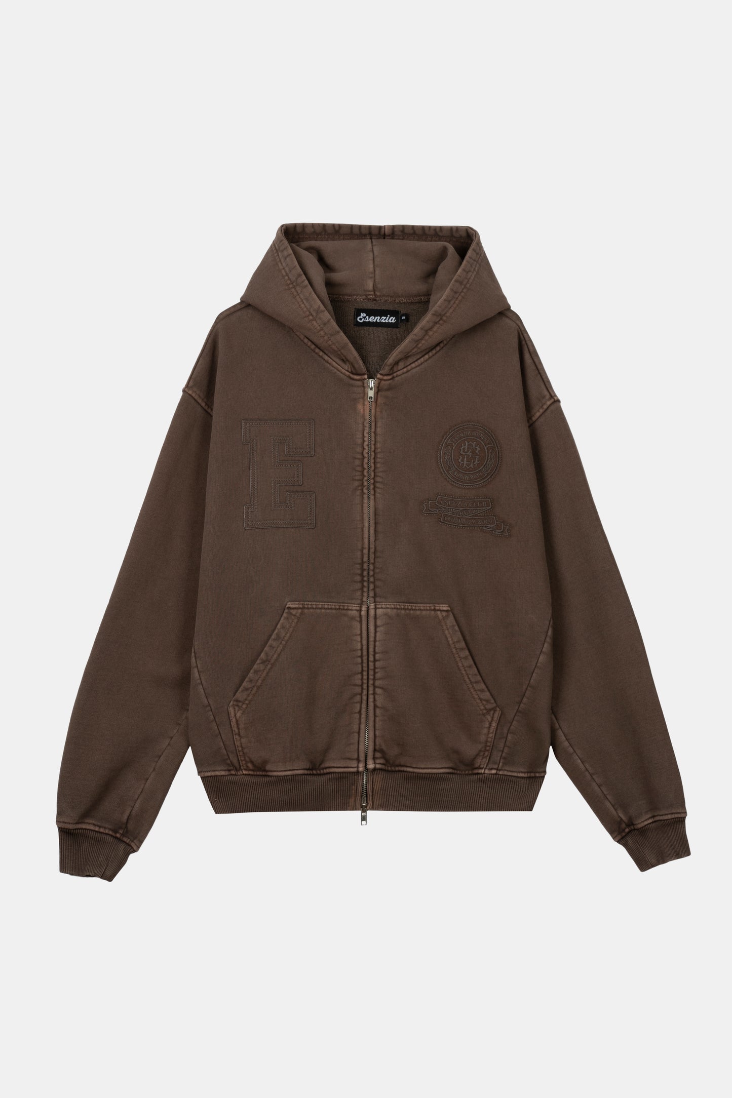 BROWN PATH ZIPPER