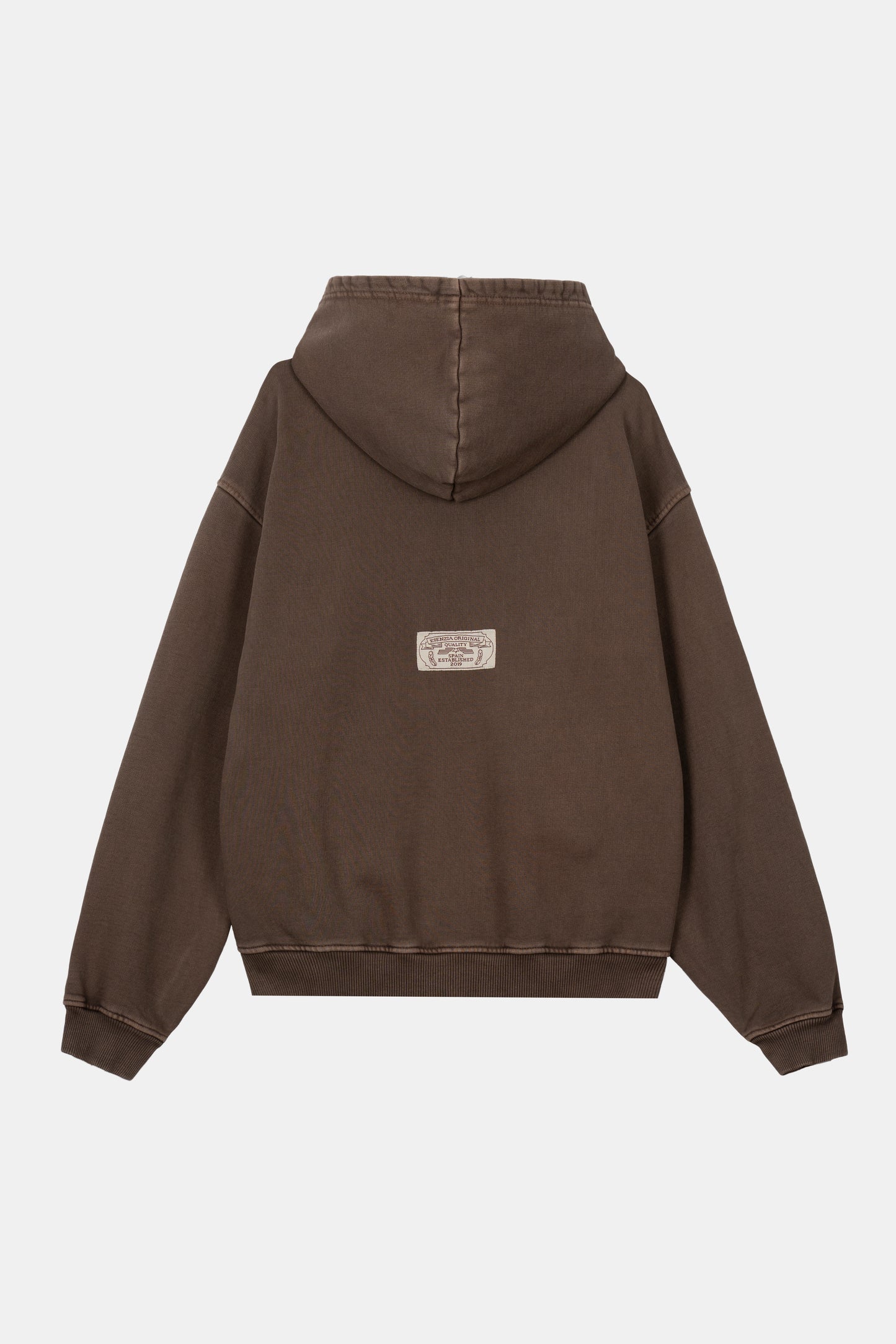 BROWN PATH ZIPPER