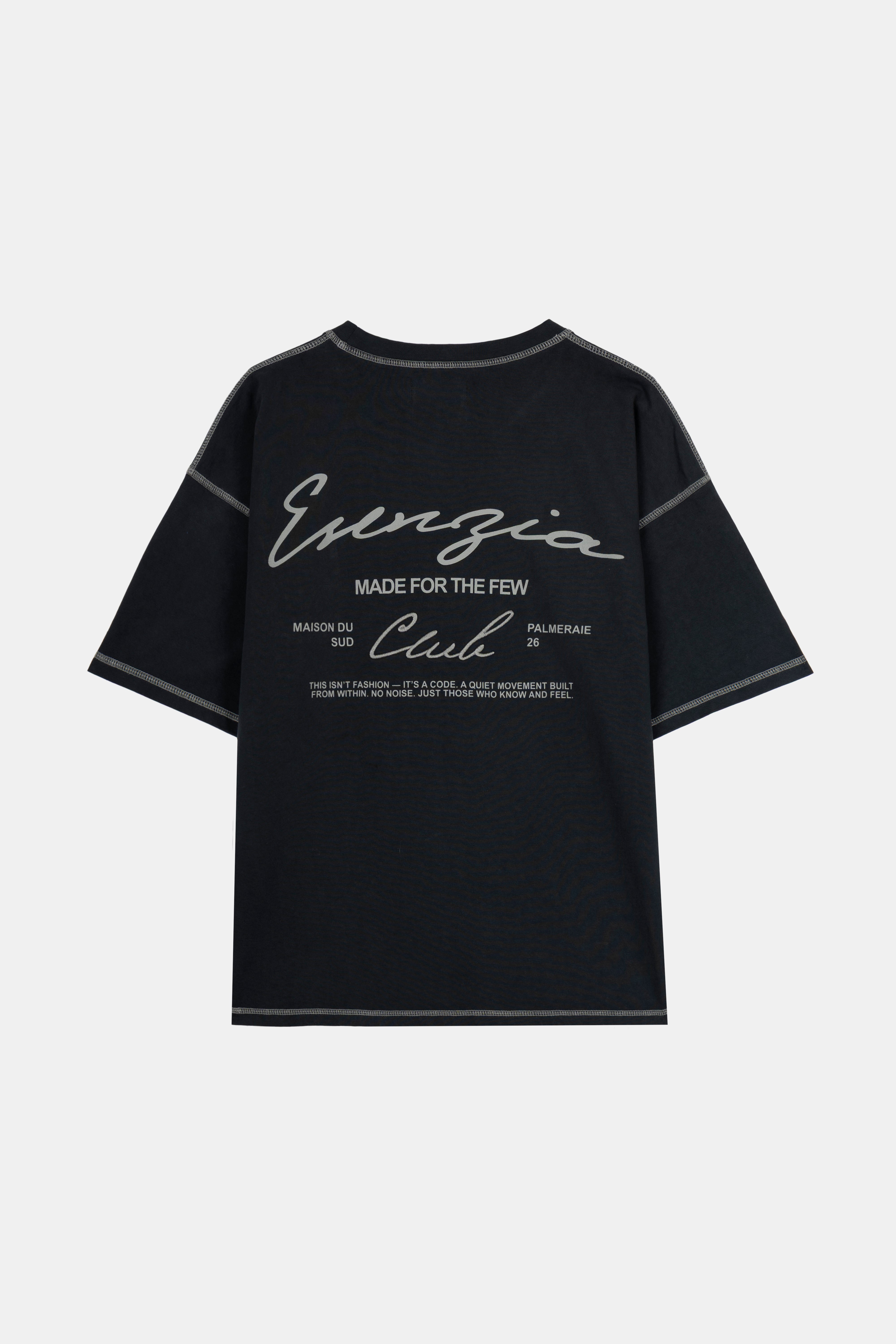 トップス g'morning Handwritten stitch Tee g'morning handwritten stitch Tee BLACK L | ヤマダウェブコム