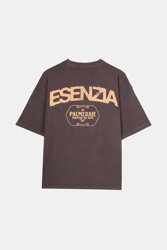 PURPLE PALMERAIE TEE