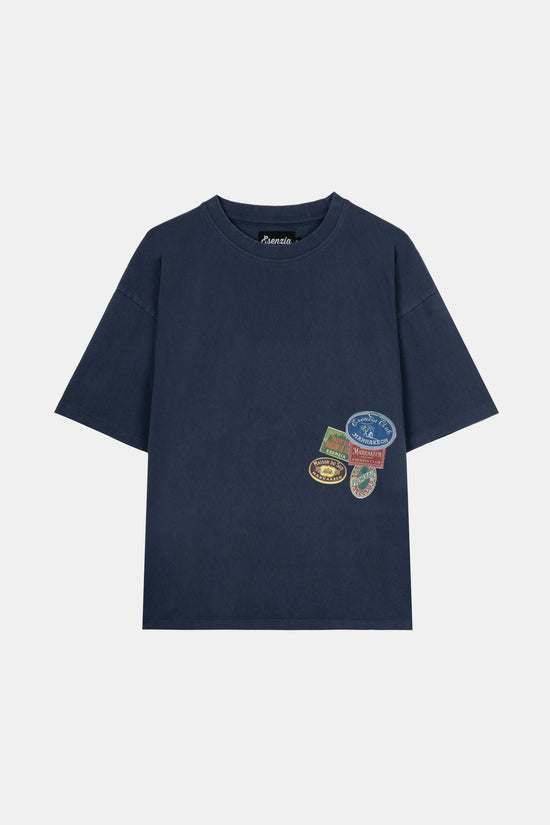 BLUE PATCHES TEE