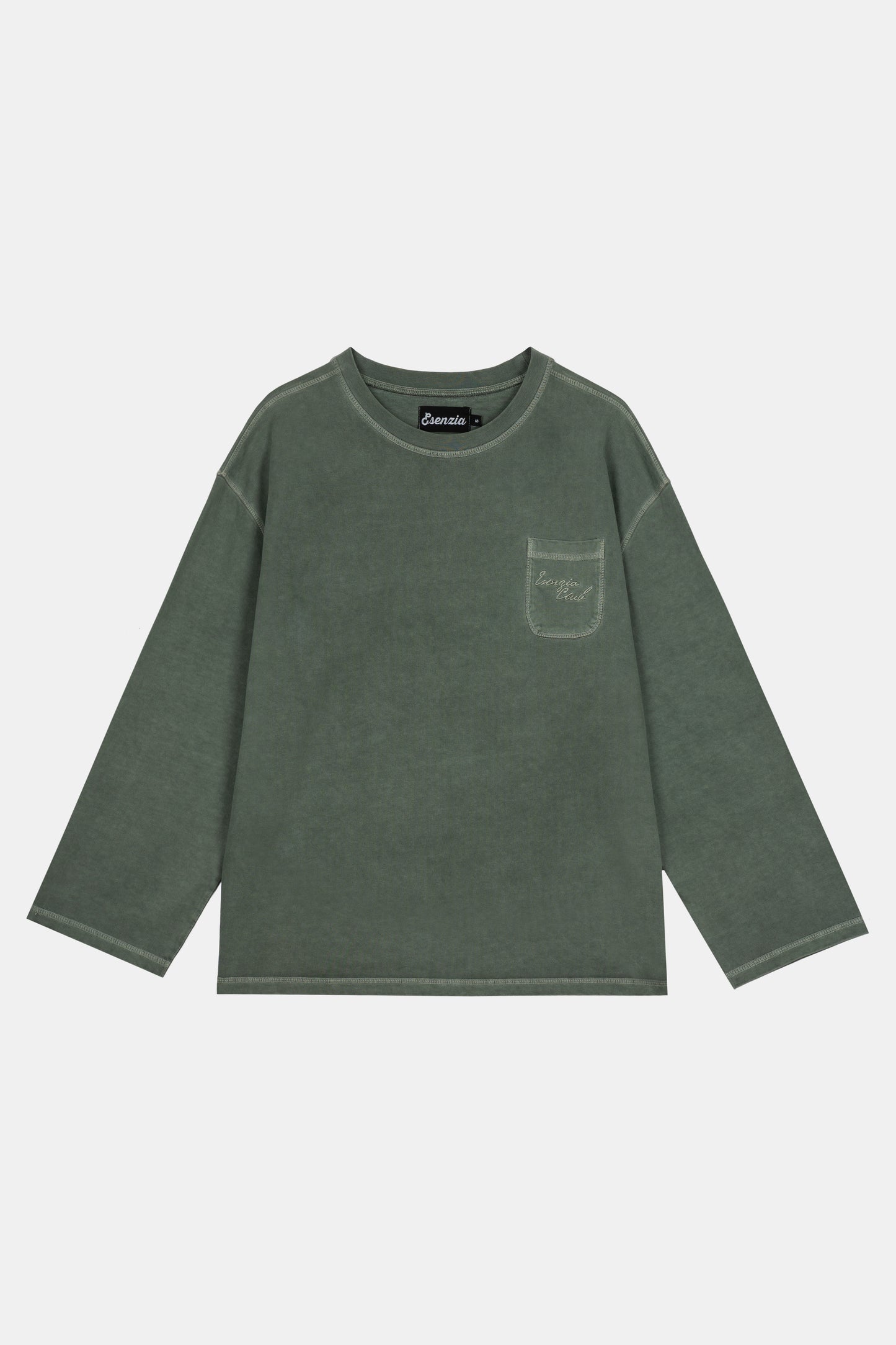 GREEN STITCH LONGSLEEVE