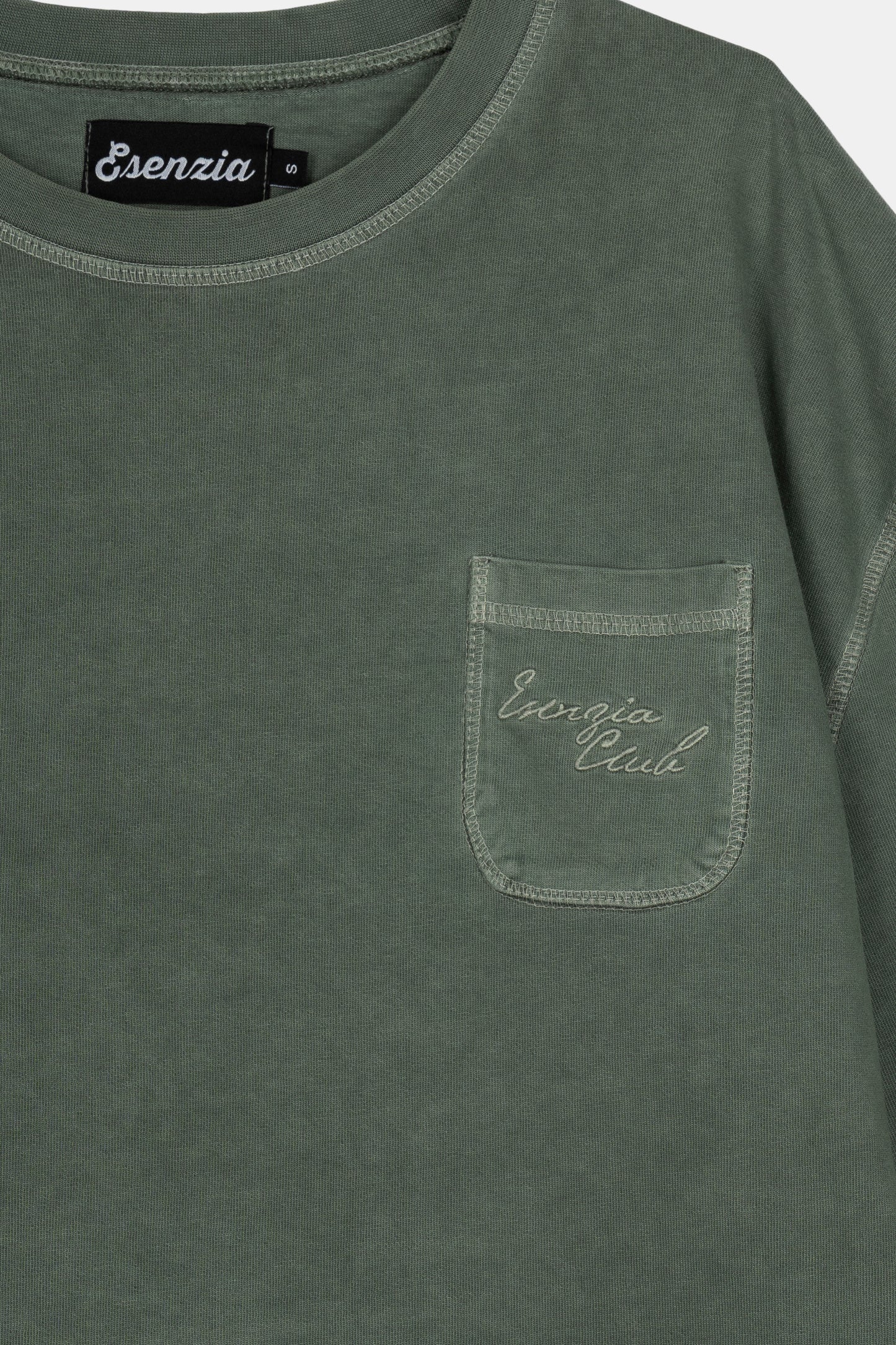 GREEN STITCH LONGSLEEVE