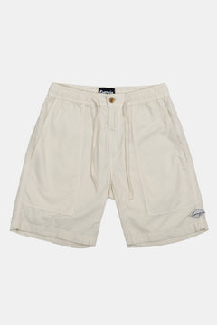 BEIGE CORDUROY SHORTS