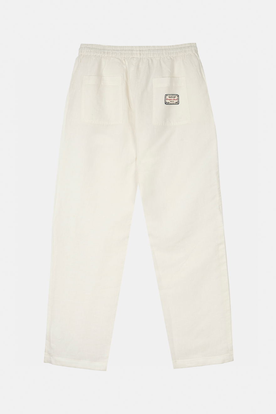 WHITE LINEN PANTS