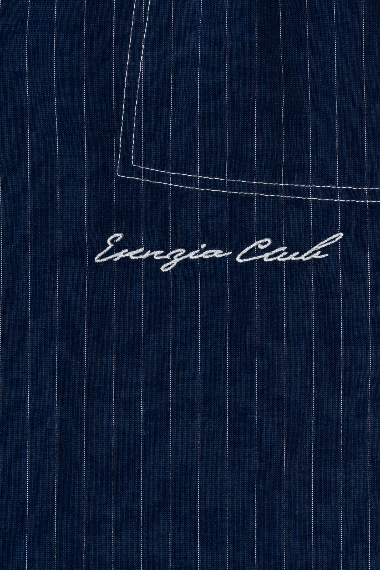 NAVY DIPLOMATIC STRIPES PANTS