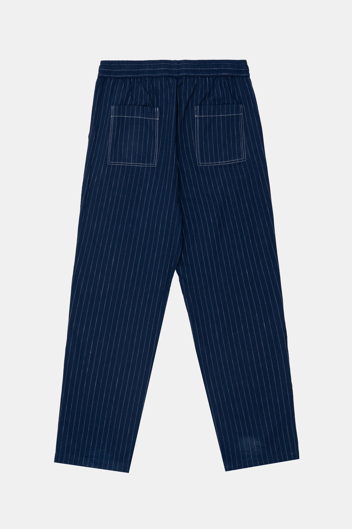 NAVY DIPLOMATIC STRIPES PANTS