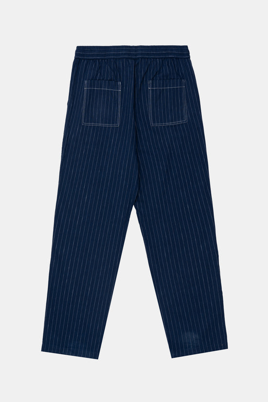 NAVY DIPLOMATIC STRIPES PANTS
