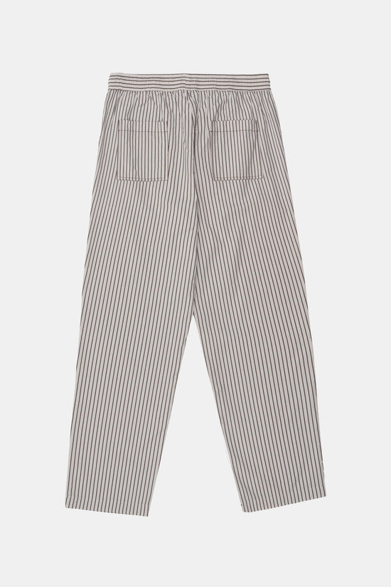 BROWN RUSTIC STRIPED PANTS