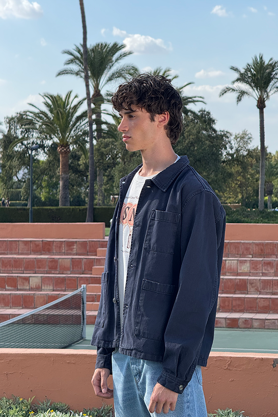 NAVY STANDARD OVERSHIRT