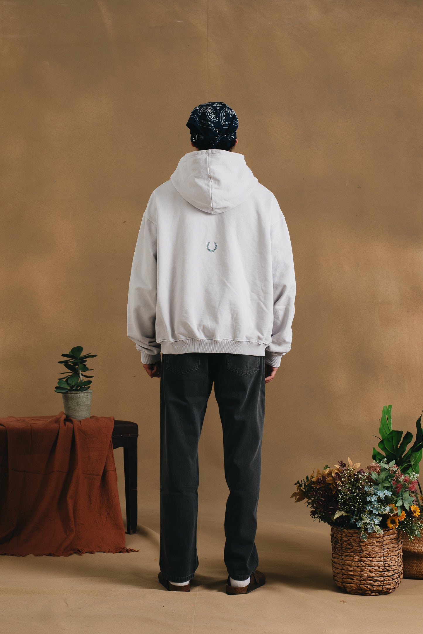 SILVER ROYAL HOODIE